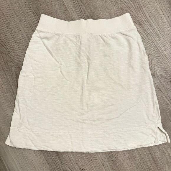 Lands' End White Skirt with Drawstring Waist Size 2-4 - Picture 4 of 7